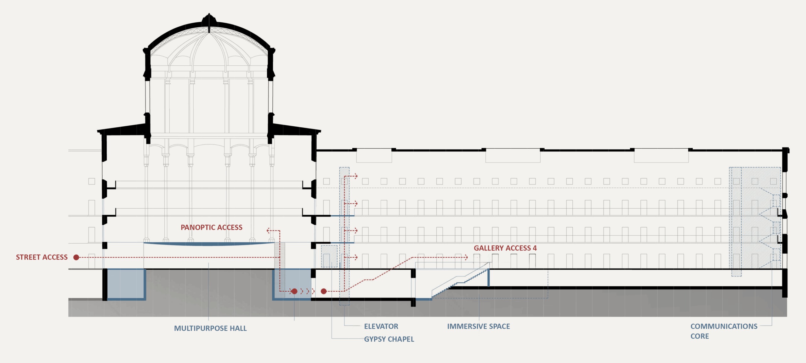 longitudinal section